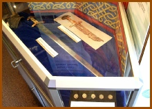 Museum display - Saxon Sword