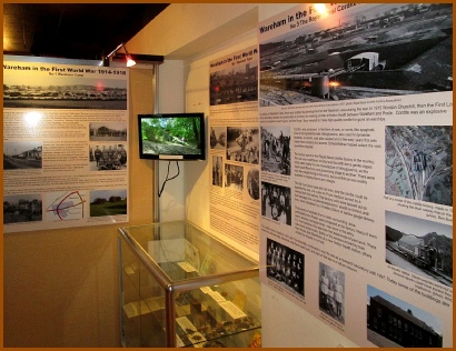 Museum display - Royal Naval Cordite Factory