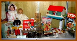 Museum display - Toys